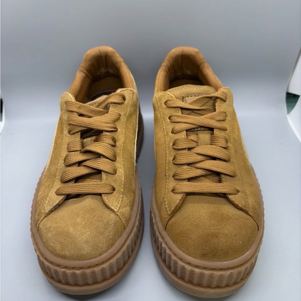 Puma Fenty cleated creeper platform Tan Sneakers women’s size 6.5